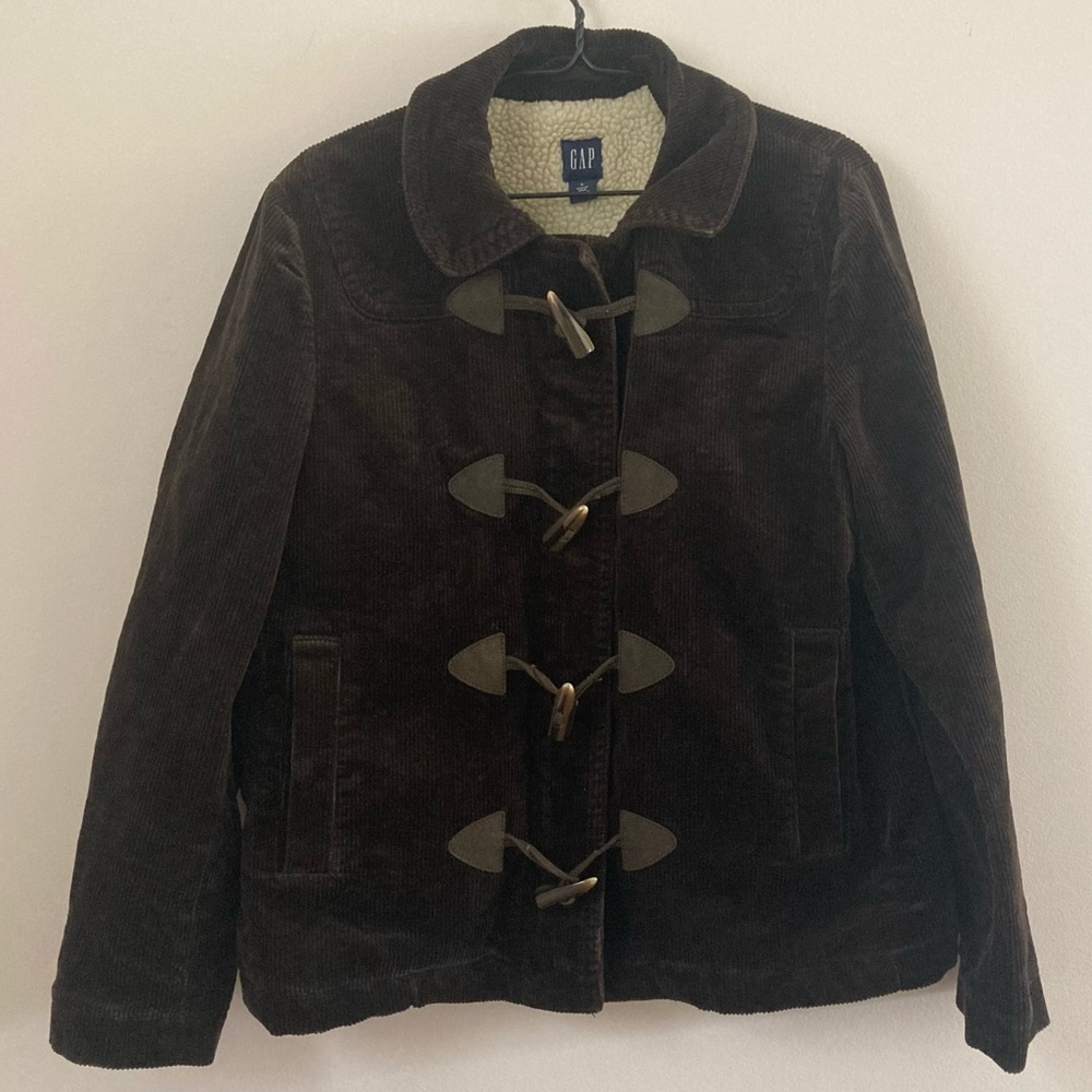 GAP 90s Corduroy Jacket - Large - Brown